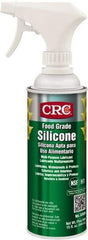 CRC - 16 oz Trigger Spray Can Nondrying Film/Silicone Penetrant/Lubricant - Clear & White, -40°F to 400°F, Food Grade - Apex Tool & Supply