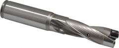 Kennametal - 17.46 to 17.96mm Diam, 3xD, 52.39mm Max Depth, 3/4" Shank Diam, 2.72" Flute, 4.88" OAL, Replaceable Tip Drill - KSEM0688 Insert, 1 Seat Size, Series KSEM - Apex Tool & Supply