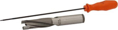 Kennametal - 19.28 to 19.78mm Diam, 3xD, 57.8mm Max Depth, 3/4" Shank Diam, 3.09" Flute, 5-1/4" OAL, Replaceable Tip Drill - KSEM0759 Insert, 2 Seat Size, Series KSEM - Apex Tool & Supply