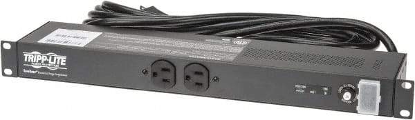 Tripp-Lite - 12 Outlets, 120 Volts, 20 Amps, 15' Cord, Power Outlet Strip - Rack Mount, 5-20 NEMA Configuration - Apex Tool & Supply