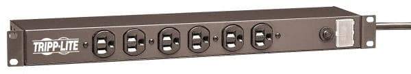 Tripp-Lite - 14 Outlets, 120 Volts, 15 Amps, 15' Cord, Power Outlet Strip - Rack Mount, 5-15P NEMA Configuration, 17-1/2" Strip, UL1449 3rd Edition - Apex Tool & Supply