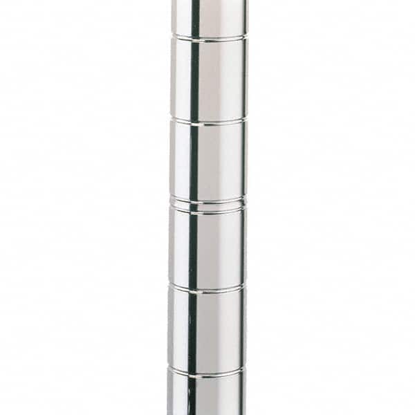 Metro - 1" Wide x 27" High x 1" Long Open Shelving Mobile Shelving Post - Apex Tool & Supply