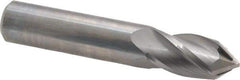Melin Tool - 5/8" Diam, 1-1/4" LOC, 4 Flute, 90° Point Angle, Solid Carbide Drill Mill - Uncoated, 3-1/2" OAL, 5/8" Shank Diam - Apex Tool & Supply