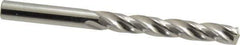 SGS - 5/16" 150° Solid Carbide Jobber Drill - Bright Finish, Right Hand Cut, Spiral Flute, Straight Shank, 3-3/4" OAL, Standard Point - Apex Tool & Supply