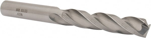 SGS - 5/8" 150° Solid Carbide Jobber Drill - Apex Tool & Supply