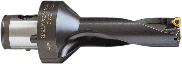 Komet - 123mm Max Drill Depth, 3xD, 41mm Diam, Indexable Insert Drill - 2 Inserts, ABS 50 Modular Connection Shank - Apex Tool & Supply