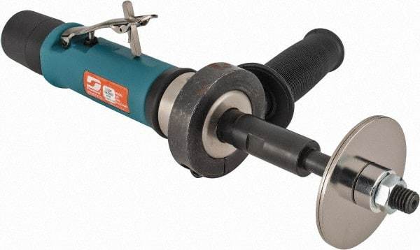 Dynabrade - 0.7 hp, 4,500 RPM Finishing Sander - 40 CFM Air Consumption, 6.21 bar Air Pressure, 1/4 NPT Inlet - Apex Tool & Supply