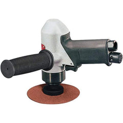Dynabrade - 4-1/2 to 5" Disc, 8,000 RPM, Pneumatic Handheld Disc Sander - 30 CFM, 1/4 NPT Inlet, 0.7 hp, 90 psi - Apex Tool & Supply