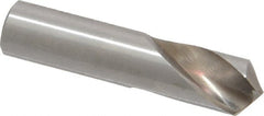 Interstate - 7/16" Body Diam, 118°, 2" OAL, High Speed Steel Spotting Drill - Apex Tool & Supply