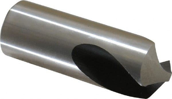 Interstate - 1" Body Diam, 118°, 2-1/2" OAL, High Speed Steel Spotting Drill - Apex Tool & Supply