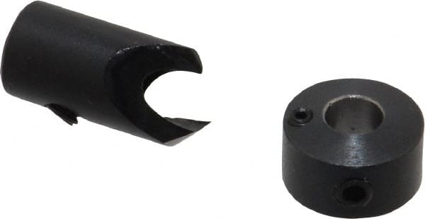 Vernon - 5/16" Cutter Diam, #16 Drill Combatibility, 1/4" Collar Thickness, Adjustable Depth Drill Countersink - Apex Tool & Supply
