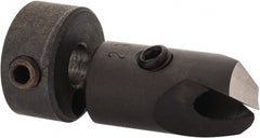 Vernon - 5/16" Cutter Diam, #23 Drill Combatibility, 1/4" Collar Thickness, Adjustable Depth Drill Countersink - Apex Tool & Supply