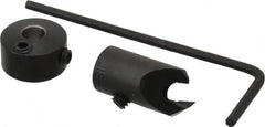 Vernon - 5/16" Cutter Diam, #25 Drill Combatibility, 1/4" Collar Thickness, Adjustable Depth Drill Countersink - Apex Tool & Supply