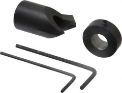Vernon - 5/8" Cutter Diam, Letter R Drill Compatibility, 5/16" Collar Thickness, Adjustable Depth Drill Countersink - Apex Tool & Supply