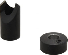 Vernon - 3/8" Cutter Diam, 13/64" Drill Compatibility, 1/4" Collar Thickness, Adjustable Depth Drill Countersink - Apex Tool & Supply