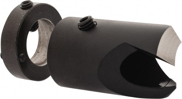 Vernon - 13/16" Cutter Diam, 35/64" Drill Compatibility, 5/16" Collar Thickness, Adjustable Depth Drill Countersink - Apex Tool & Supply