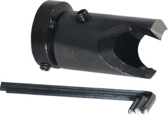 Vernon - 13/16" Cutter Diam, 37/64" Drill Compatibility, 5/16" Collar Thickness, Adjustable Depth Drill Countersink - Apex Tool & Supply