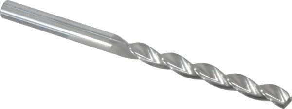 Made in USA - 11/64" 130° Solid Carbide Jobber Drill - Apex Tool & Supply