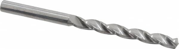 Made in USA - 3/16" 130° Solid Carbide Jobber Drill - Apex Tool & Supply