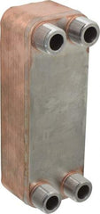 Lytron - Inch, Brazed Plate Heat Exchanger - Max psi, °F Max," Wide x" High x" Deep - Apex Tool & Supply