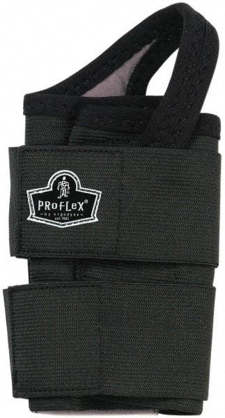 Ergodyne - Size XS and S, Neoprene, Right Hand Wrist Support - Thumb Loop, Gray - Apex Tool & Supply