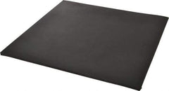 Made in USA - 12" Long, 12" Wide, 1/4" Thick, Buna-N Rubber Foam Sheet - 45 to 55 Durometer, Black, -40 to 212°F, 1,500 psi Tensile Strength, Stock Length - Apex Tool & Supply