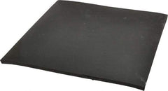 Made in USA - 12" Long, 12" Wide, 3/8" Thick, Buna-N Rubber Foam Sheet - 65 to 75 Durometer, Black, -40 to 212°F, 1,500 psi Tensile Strength, Stock Length - Apex Tool & Supply