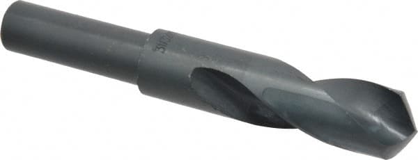 Interstate - 31/32" Drill, 118° Point, High Speed Steel Silver Deming & Reduced Shank Drill Bit - Apex Tool & Supply