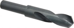 Interstate - 31/32" Drill, 118° Point, High Speed Steel Silver Deming & Reduced Shank Drill Bit - Apex Tool & Supply