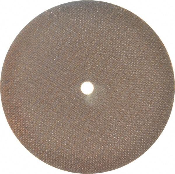 Norton - 7" 60 Grit Aluminum Oxide Cutoff Wheel - 0.035" Thick, 1/2" Arbor, 8,730 Max RPM, Use with Stationary Grinders - Apex Tool & Supply