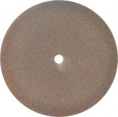 Norton - 7" 60 Grit Aluminum Oxide Cutoff Wheel - 0.035" Thick, 1/2" Arbor, 8,730 Max RPM, Use with Stationary Grinders - Apex Tool & Supply