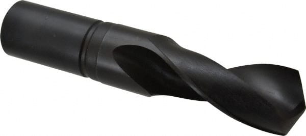 Interstate - 1-9/16" 118° Spiral Flute High Speed Steel Screw Machine Drill Bit - Apex Tool & Supply