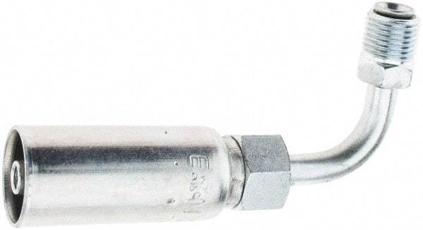 Eaton - Male Steel Hydraulic Hose Swivel - -4 Hose Size, 1/4" Hose Diam - Apex Tool & Supply