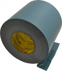 3M - 6" x 55m Blue Duct Tape - 12.1 mil, Rubber Adhesive, Polyethylene Film Backing, 36 Lb/ln Tensile Strength, 200°F Max, Series 8979 - Apex Tool & Supply