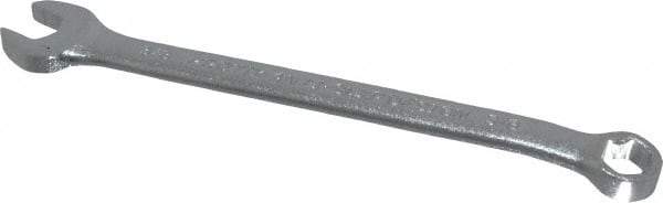 Proto - 3/8" 6 Point Combination Wrench - 15° Offset Angle, 6-1/4" OAL, Steel, Satin Finish - Apex Tool & Supply