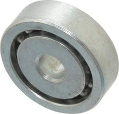 Value Collection - 1/4" Bore Diam, 1" OD, Open Unground Full Complement Radial Ball Bearing - 5/16" Wide, 1 Row, Round Bore, 484 Lb Dynamic Capacity - Apex Tool & Supply