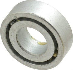 Value Collection - 5/8" Bore Diam, 1-3/8" OD, Open Unground Full Complement Radial Ball Bearing - 7/16" Wide, 1 Row, Round Bore, 769 Lb Dynamic Capacity - Apex Tool & Supply