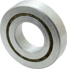 Value Collection - 3/4" Bore Diam, 1-5/8" OD, Open Unground Full Complement Radial Ball Bearing - 3/8" Wide, 1 Row, Round Bore, 825 Lb Dynamic Capacity - Apex Tool & Supply
