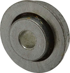 Value Collection - 1/4" Bore Diam, 29/32" OD, Open Unground Full Complement Radial Ball Bearing - With Flange, 1 Row, Round Bore, 356 Lb Dynamic Capacity - Apex Tool & Supply