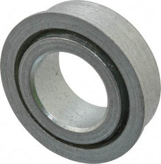 Value Collection - 3/4" Bore Diam, 1-3/8" OD, Open Unground Full Complement Radial Ball Bearing - With Flange, 1 Row, Round Bore, 650 Lb Dynamic Capacity - Apex Tool & Supply
