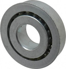 Value Collection - 3/4" Bore Diam, 1-7/8" OD, Open Unground Full Complement Radial Ball Bearing - With Flange, 1 Row, Round Bore, 1,291 Lb Dynamic Capacity - Apex Tool & Supply