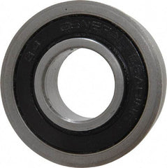 Value Collection - 3/4" Bore Diam, 1-5/8" OD, Double Seal Unground Retainer Type Radial Ball Bearing - With Flange, 1 Row, Round Bore, 1,171 Lb Dynamic Capacity - Apex Tool & Supply