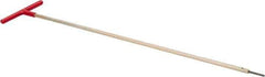 Made in USA - 7/64" Hex, T-Handle, Hex Key - 18" OAL, Chromalloy Steel, Inch System of Measurement - Apex Tool & Supply