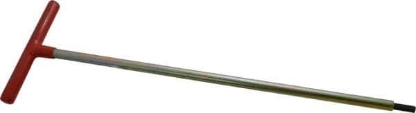 Made in USA - 5/16" Hex, T-Handle, Hex Key - 18" OAL, Chromalloy Steel, Inch System of Measurement - Apex Tool & Supply