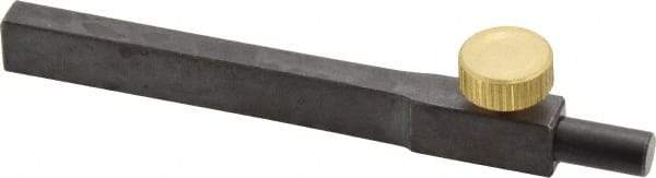 SPI - 3 Inch Overall Length Test Indicator Holding Bar with Pin - For Use with All Height Gages and Column Clamps that Accept 3/16 Inch Wide by 5/16 Inch Height Bars - Apex Tool & Supply