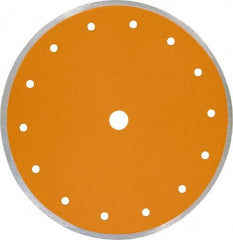 Core Cut - 5" Diam, 5/8" Arbor Hole Diam, Wet & Dry Cut Saw Blade - Diamond-Tipped, Standard Round Arbor - Apex Tool & Supply