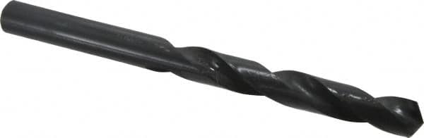 Interstate - 13/16" 118° Spiral Flute High Speed Steel Taper Length Drill Bit - Apex Tool & Supply