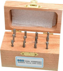 SGS Pro - 12 Piece, 1/8" Shank Burr Set - Tungsten Carbide - Apex Tool & Supply