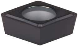 Kennametal - CPMT32.52 FW Grade KC5010 Carbide Turning Insert - TiAlN Finish, 80° Diamond, 3/8" Inscr Circle, 5/32" Thick, 1/32" Corner Radius - Apex Tool & Supply
