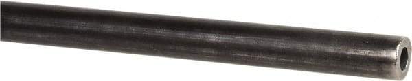 Value Collection - 1/2 Inch Outside Diameter x 6 Ft. Long, Alloy Steel, Round Welded Tube - 0.26 Inch Inside Diameter, 0.12 Inch Wall Thickness, DOM Grade - Apex Tool & Supply